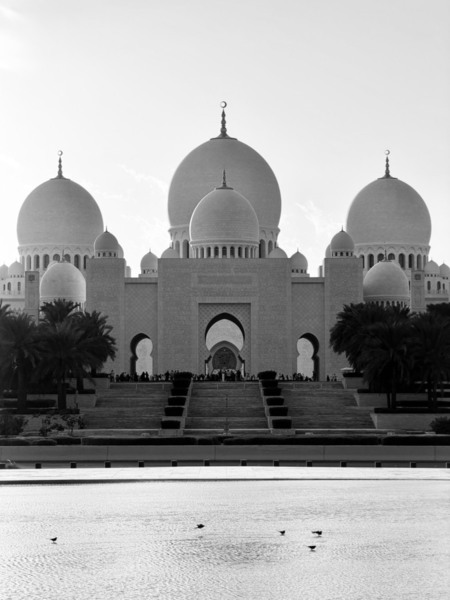 Photograph Ingrida Kuznecova Sheikh Zayed Grand Mosque on One Eyeland
